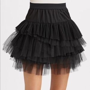 BCBG Maxazria tulle mini skirt